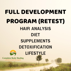 Hair Mineral Analysis Full Development Program – Retest and program